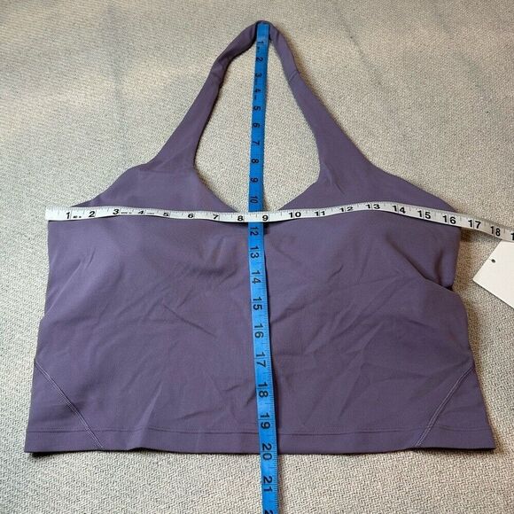 Lululemon Women’s Align Halter Tank Top Size 12 NWT $78 Purple Ash Rare - Picture 2 of 7